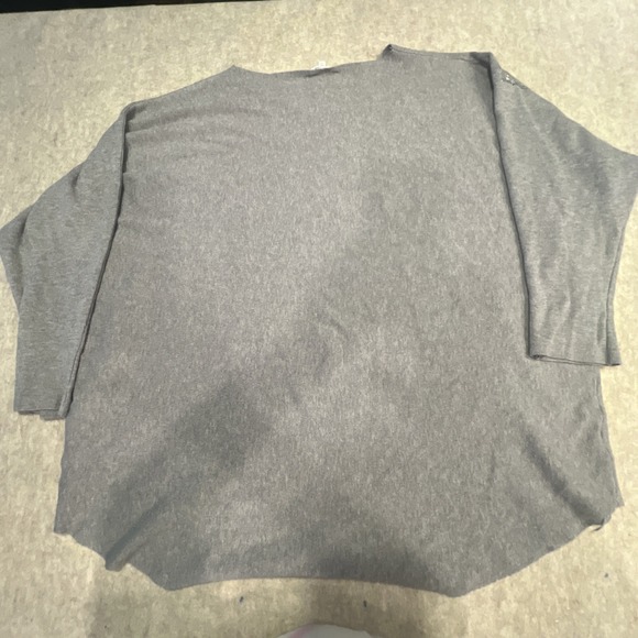 Siren Lily Womens‎ Grey Sweater with Silver and Black Rhinestones Size 3X - Picture 10 of 10